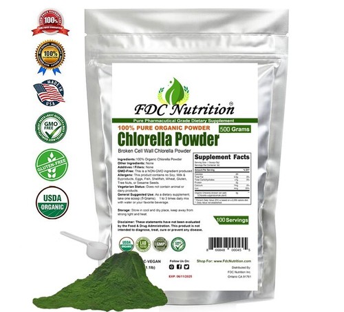 Fdc organic chlorella powder - fdc,