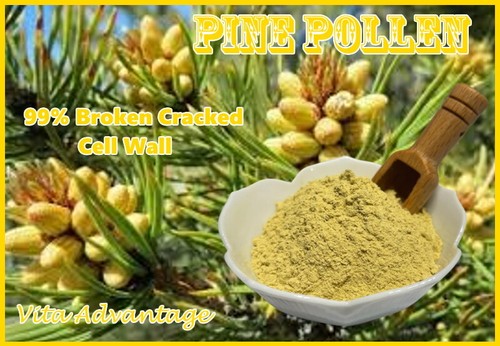 Organic pine pollen powder - organic, 99%